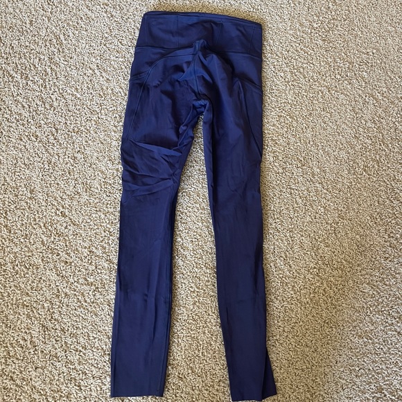 Lululemon Navy Leggings - Picture 3 of 4